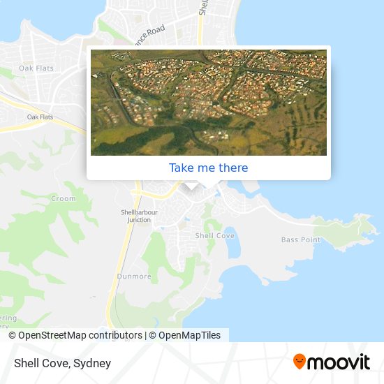 Shell Cove map