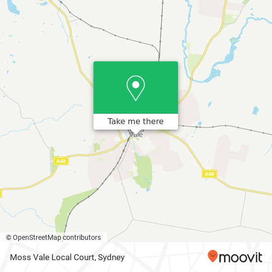 Moss Vale Local Court map