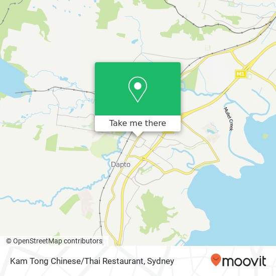 Kam Tong Chinese / Thai Restaurant map