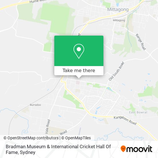 Bradman Museum & International Cricket Hall Of Fame map