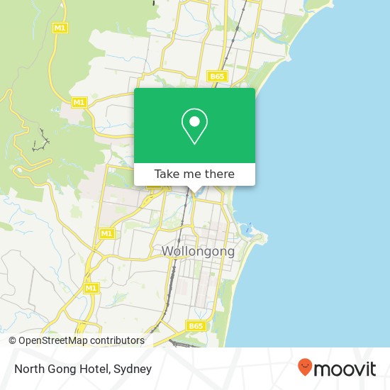 North Gong Hotel map