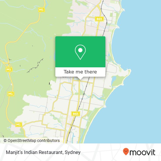 Manjit's Indian Restaurant map