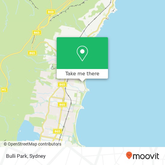 Mapa Bulli Park