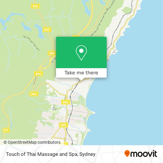 Touch of Thai Massage and Spa map