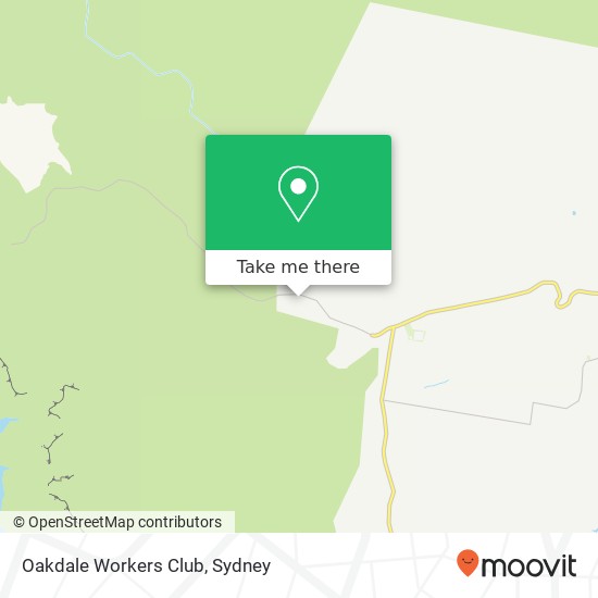 Oakdale Workers Club map