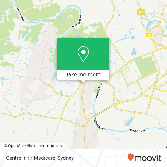 Centrelink / Medicare map