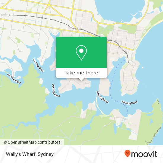 Mapa Wally's Wharf