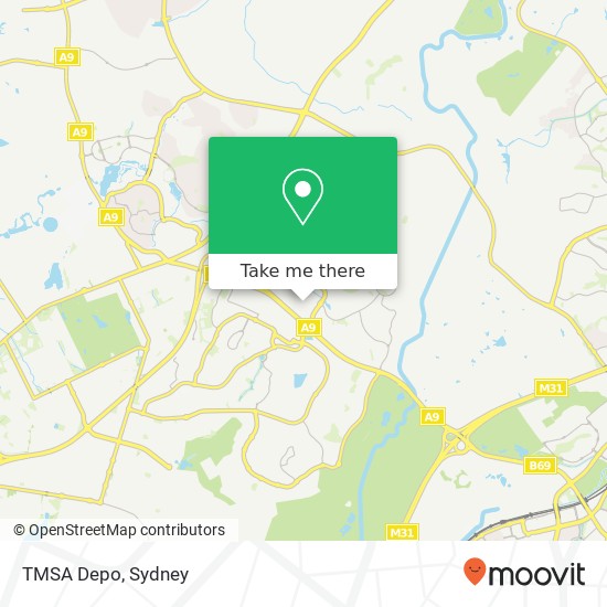 TMSA Depo map