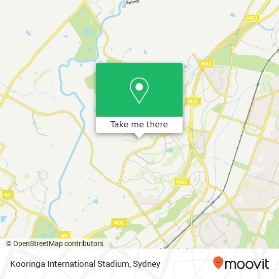 Kooringa International Stadium map