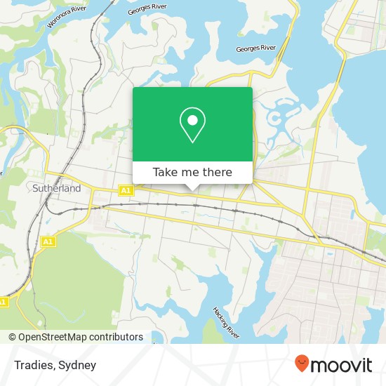 Tradies map