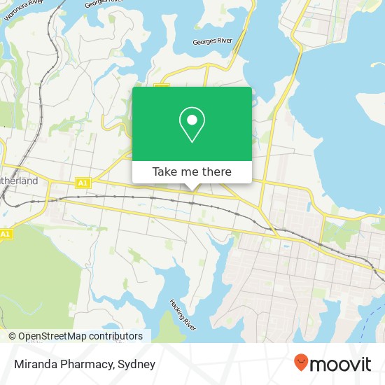 Miranda Pharmacy map