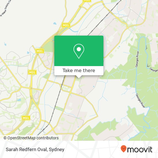 Sarah Redfern Oval map