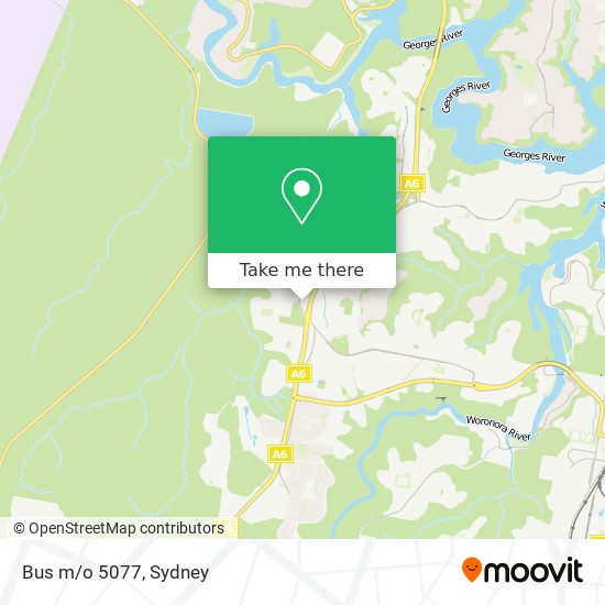 Mapa Bus m/o 5077