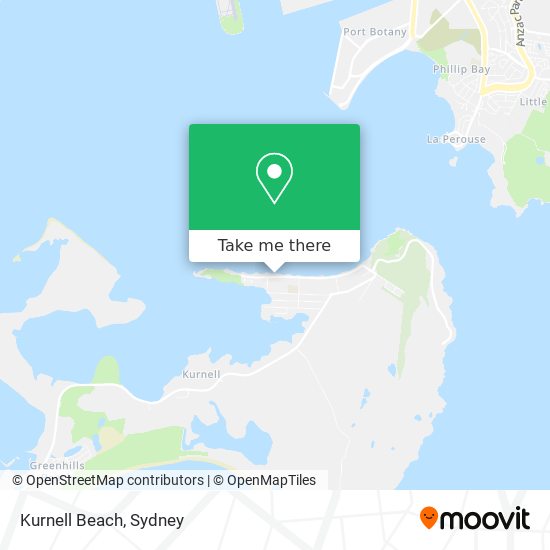 Kurnell Beach map