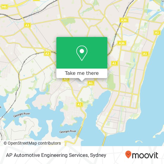 Mapa AP Automotive Engineering Services