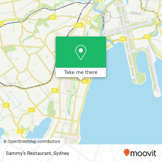 Sammy's Restaurant map