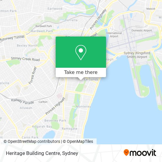 Heritage Building Centre map