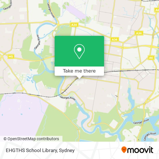 EHGTHS School Library map