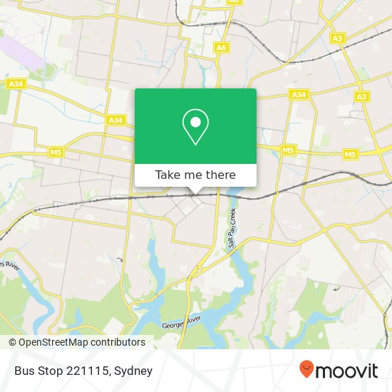 Mapa Bus Stop 221115