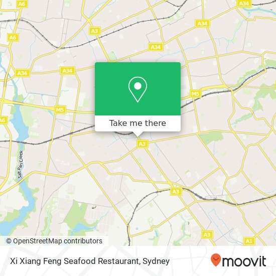 Mapa Xi Xiang Feng Seafood Restaurant
