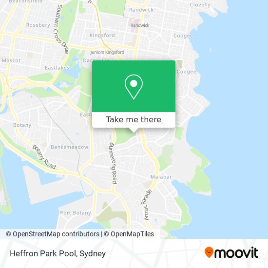 Heffron Park Pool map