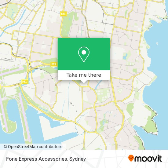 Fone Express Accessories map