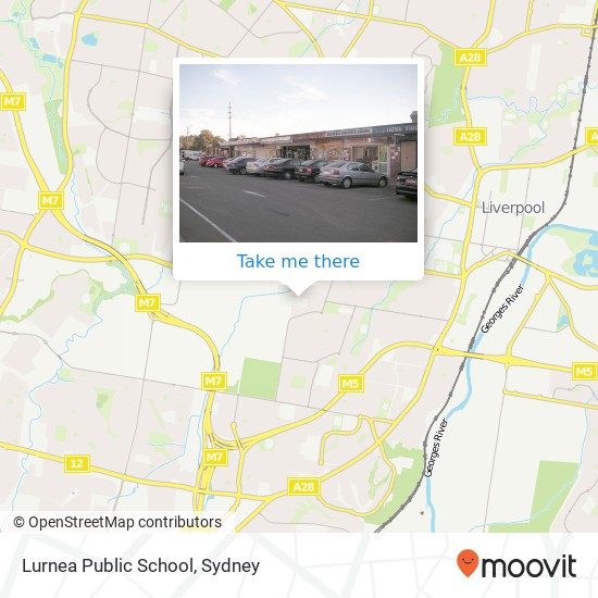 Lurnea Public School map