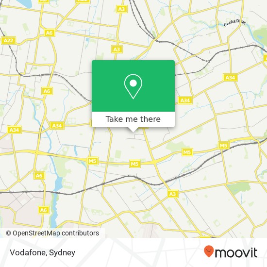 Vodafone map