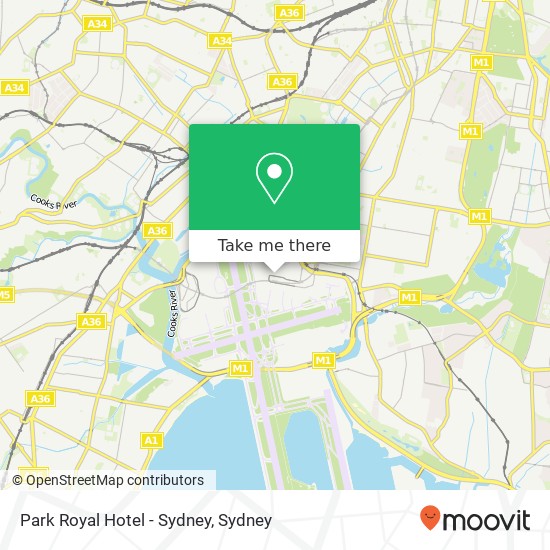 Park Royal Hotel - Sydney map