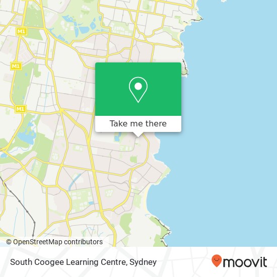 South Coogee Learning Centre map