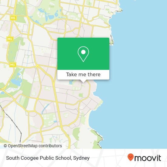 South Coogee Public School map