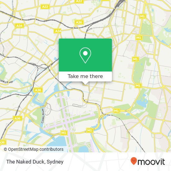 The Naked Duck map