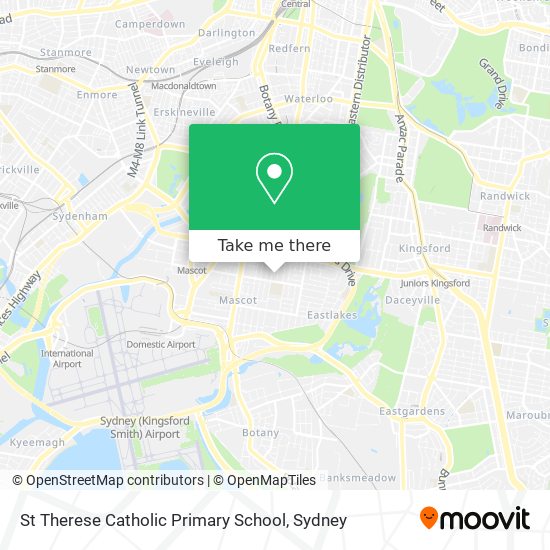 St Therese Catholic Primary School map