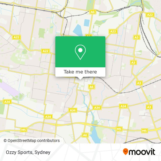 Ozzy Sports map