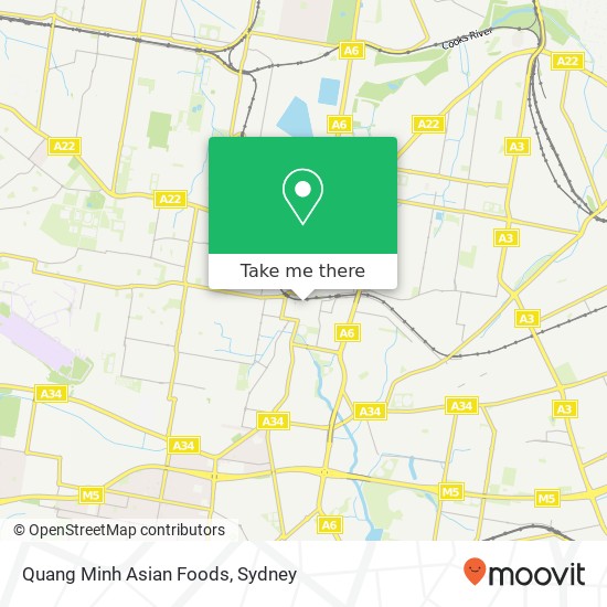 Quang Minh Asian Foods map