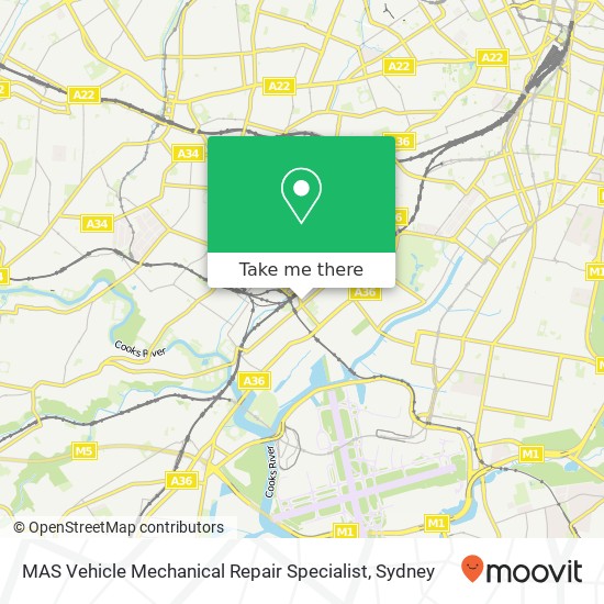 MAS Vehicle Mechanical Repair Specialist map
