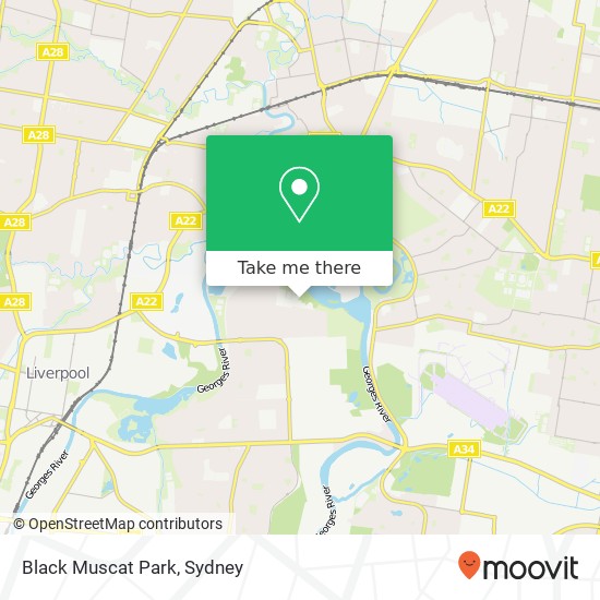 Black Muscat Park map