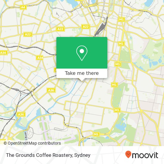 The Grounds Coffee Roastery map