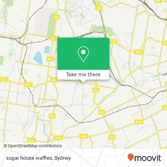 sugar house waffles map