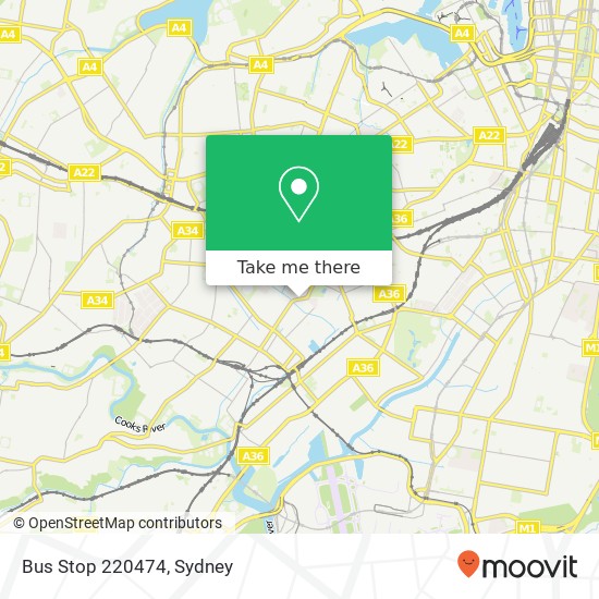 Bus Stop 220474 map