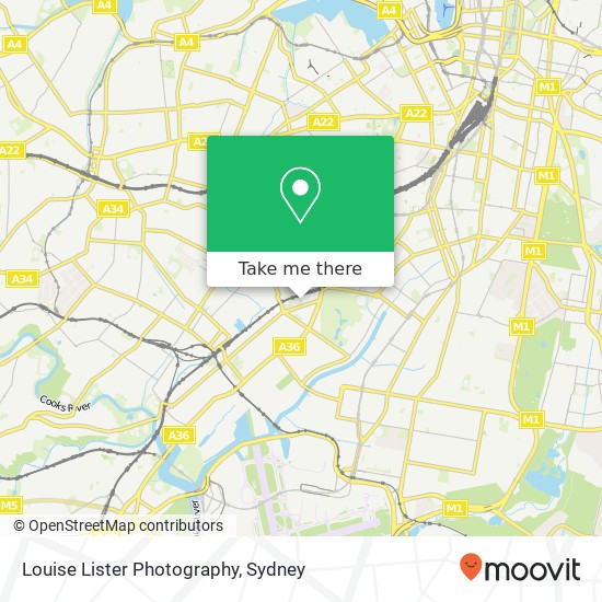 Louise Lister Photography map