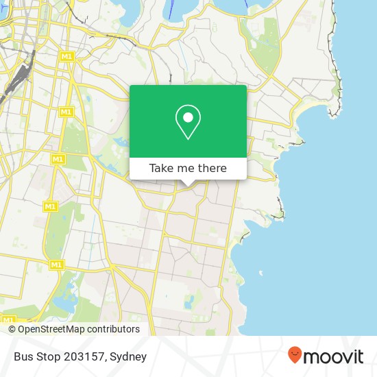 Bus Stop 203157 map