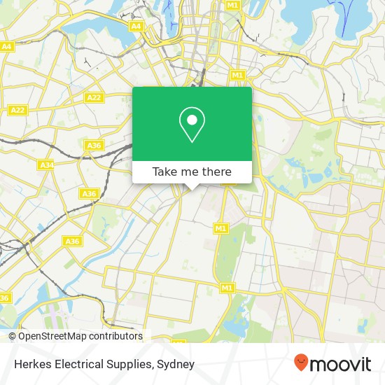 Herkes Electrical Supplies map