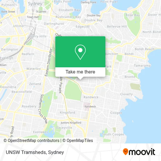 How to Get to UNSW Tramsheds in Randwick by Bus, Train, Metro or Light ...