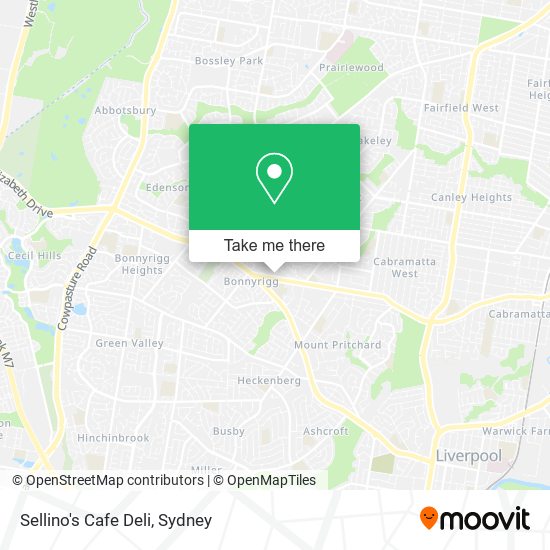 Sellino's Cafe Deli map