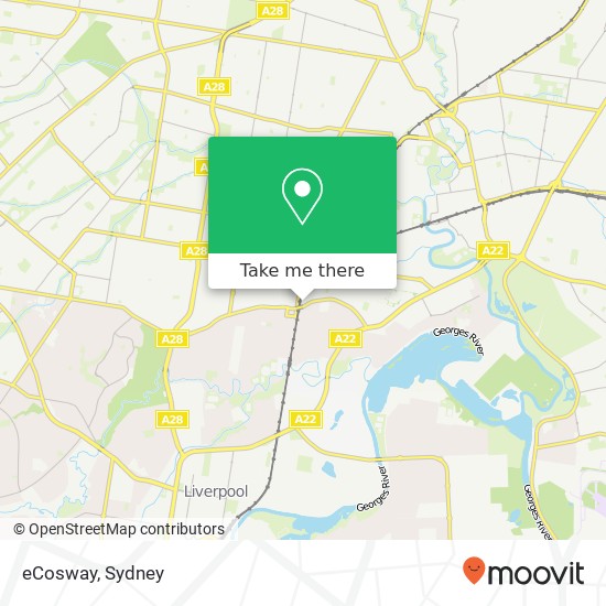 eCosway map