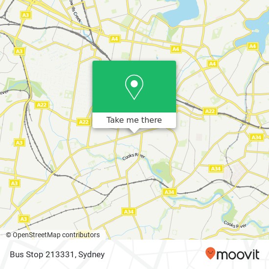 Bus Stop 213331 map