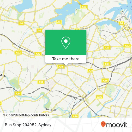 Bus Stop 204952 map