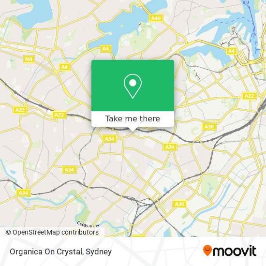 Organica On Crystal map
