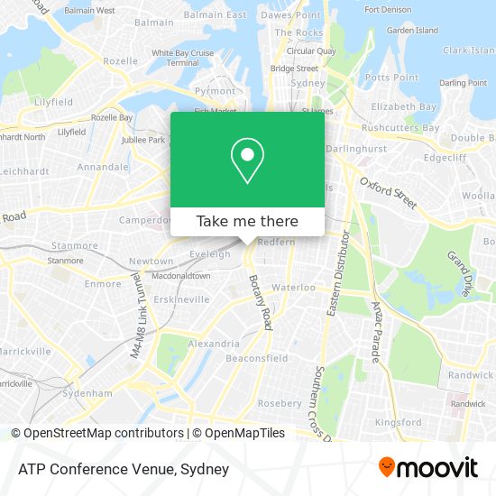 ATP Conference Venue map